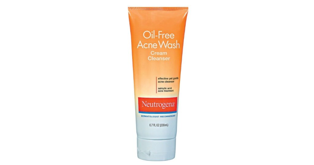 Neutrogena Oil-Free Acne Wash Cream Cleanser
