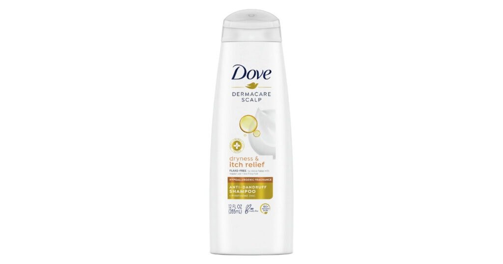 Dove DermaCare Scalp Dryness & Itch Relief Anti-Dandruff Shampoo