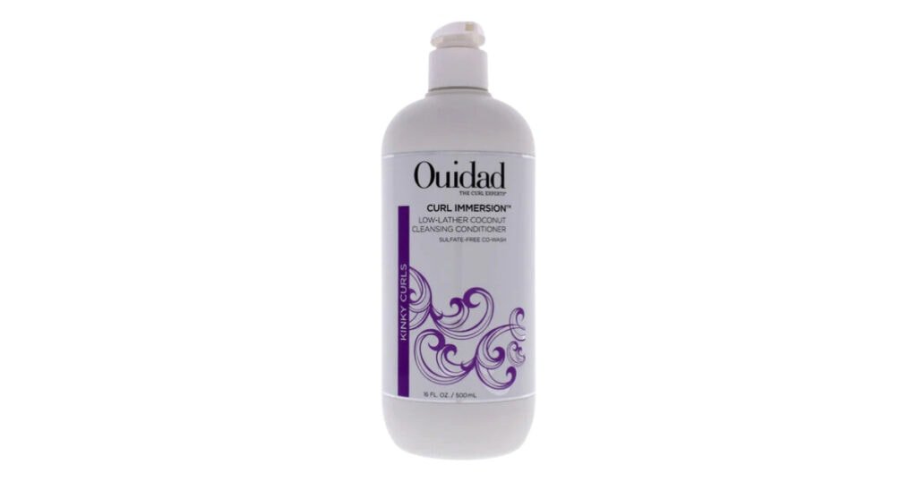 Ouidad Curl Immersion Low-Lather Coconut Cleansing Conditioner